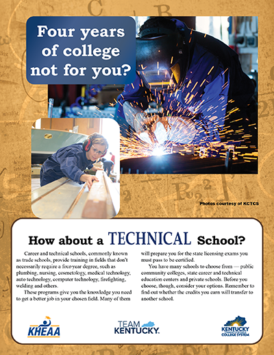 Technical School Flyer