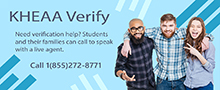 Contact KHEAA Verify