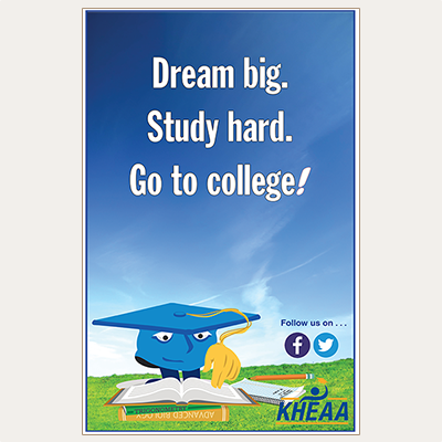 Link to the Dream Big, Study Hard, Go to College posters