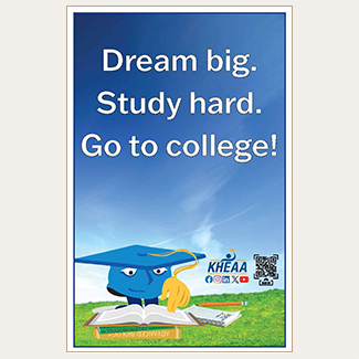 Link to the Dream Big, Study Hard, Go to College posters